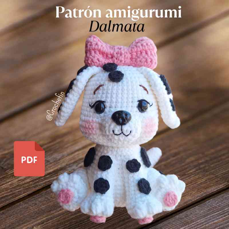 Patron Amigurumi Dalmata PDF